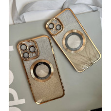 Золотий чохол на iPhone 13 з функціею MagSafe